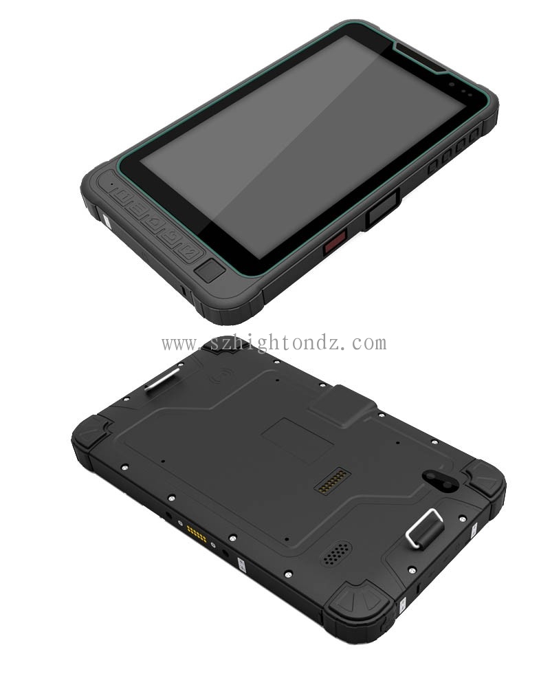 Cheapest 8 inch 4G LTE fingerprint scanner waterproof tablet pc with RS485 port tablet