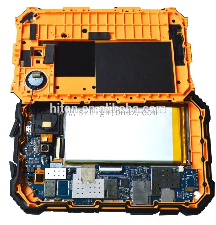 2016 Factory 7 inch IP68 NFC Android Rugged Tablet PC