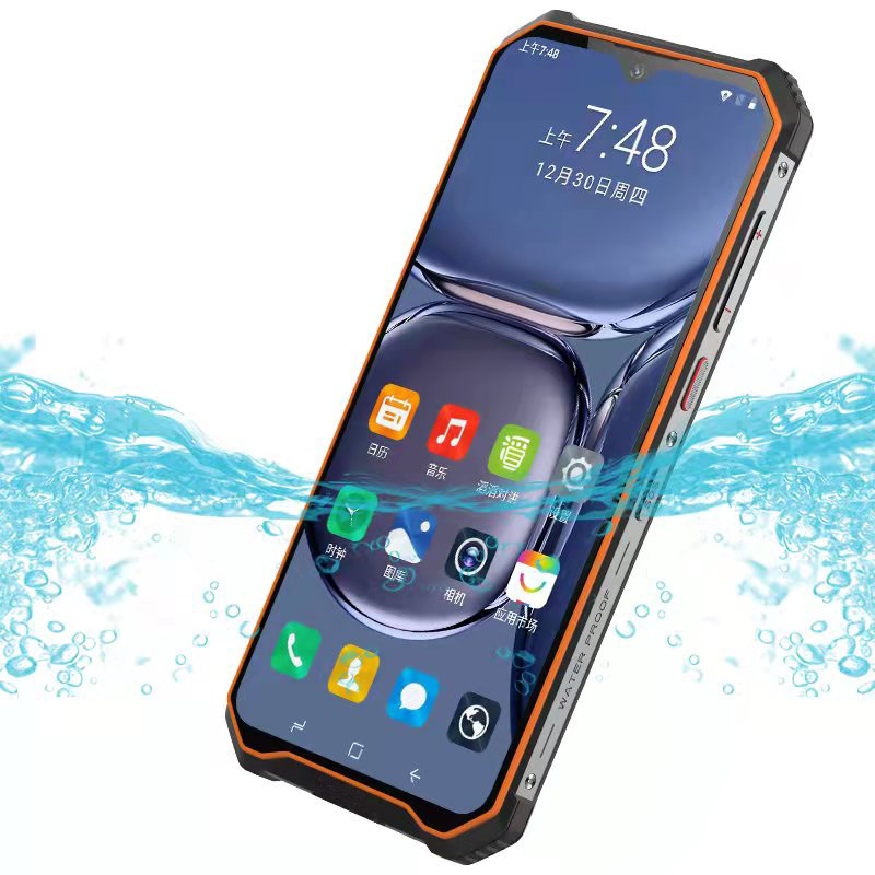 6.26 Inch MT6765 Octa-Core Android 8.1 4+128GB PTT GPS SOS Intrinsically Safe IIC T4 ATEX ZONE1 ZONE 2  Explosion-Proof Phones