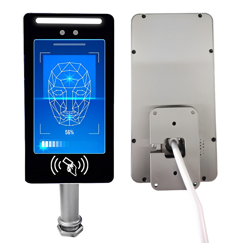 7 Inch Dual-Core RV1109 800*1280 Linux USB2.0 ID Card 2D Barcode Thermometer Module Machine Wide Motion Face Recognition Machine