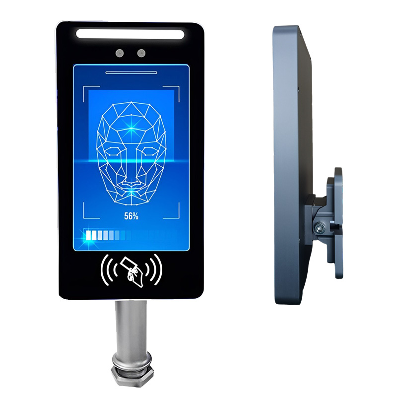 7 Inch Dual-Core RV1109 800*1280 Linux USB2.0 ID Card 2D Barcode Thermometer Module Machine Wide Motion Face Recognition Machine